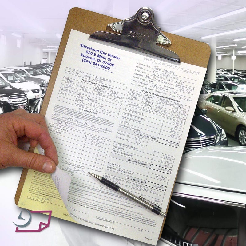 NextDayLabels - Used Vehicle Automotive Bill of Sale Purchase Agreement (2 Part) - Image 4